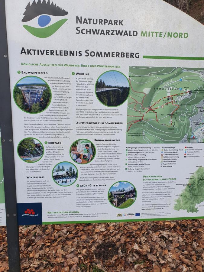 Ferienwohnung Nina Direkt In Zentrum Bad Wildbad Buitenkant foto